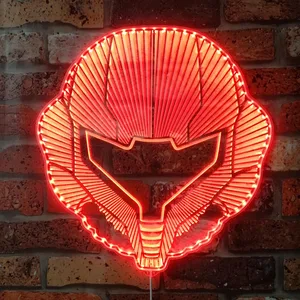 Metroid Samus RGB LED Sign