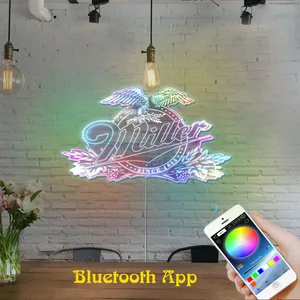 Miller Eagle Since 1855 RGB LED Sign