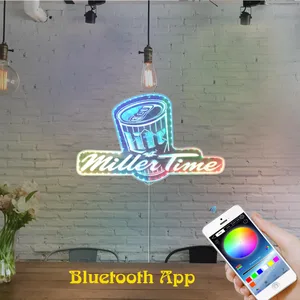 Miller Lite Miller Time RGB LED Sign
