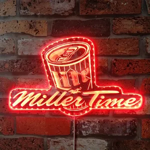 Miller Lite Miller Time RGB LED Sign
