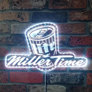 Miller Lite Miller Time RGB LED Sign