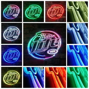 Miller Lite True Pilsner RGB LED Sign
