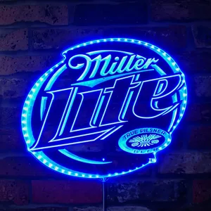Miller Lite True Pilsner RGB LED Sign