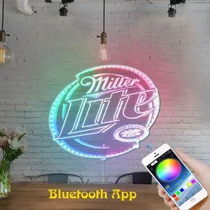 Miller Lite True Pilsner RGB LED Sign