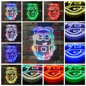 Minions Dave RGB LED Sign
