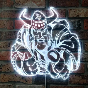 Minnesota Vikings NFL RGB LED Sign