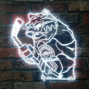 Minnesota Wild Bardown RGB LED Sign