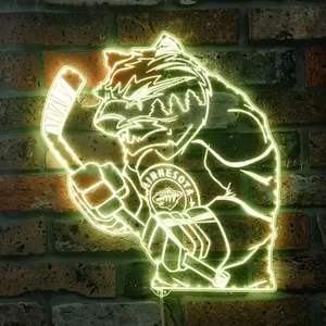 Minnesota Wild Bardown RGB LED Sign
