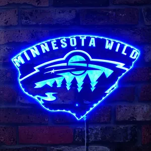Minnesota Wild Logo RGB LED Sign