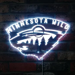 Minnesota Wild Logo RGB LED Sign