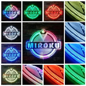 Miroku Firearms Logo RGB LED Sign