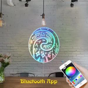 Moana Te Fiti's Heart RGB LED Sign