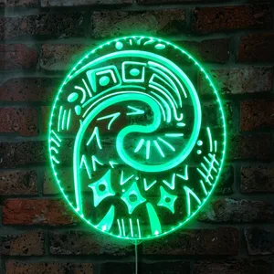 Moana Te Fiti's Heart RGB LED Sign