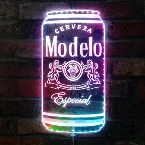 Modelo Beer Can RGB LED Sign