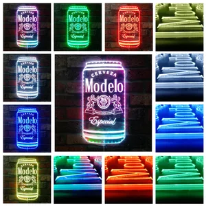 Modelo Beer Can RGB LED Sign