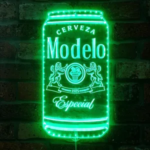 Modelo Beer Can RGB LED Sign