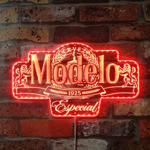 Modelo Especial Logo RGB LED Sign
