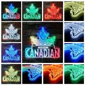 Molson Canadian Logo RGB LED Sign