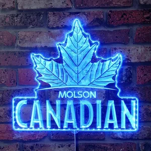 Molson Canadian Logo RGB LED Sign