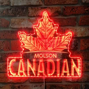 Molson Canadian Logo RGB LED Sign