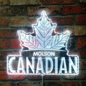 Molson Canadian Logo RGB LED Sign