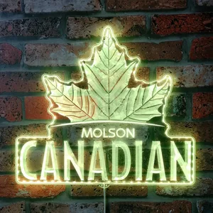 Molson Canadian Logo RGB LED Sign