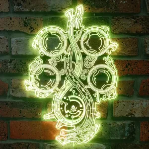 Monster Hunter Wilds Logo RGB LED Sign
