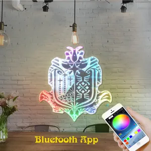 Monster Hunter World Logo RGB LED Sign