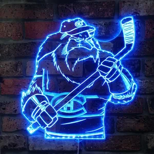 Montreal Canadiens Bardown RGB LED Sign