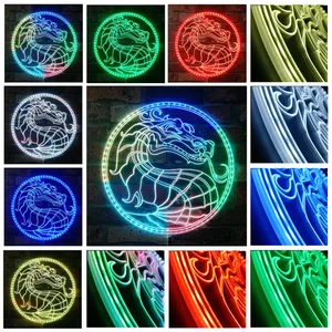 Mortal Kombat Dragon RGB LED Sign