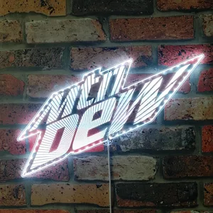 Mountain Dew Mtn Dew Logo RGB LED Sign