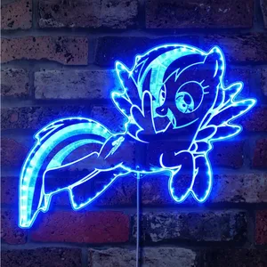 My Little Pony Rainbow Dash RGB LED Sign