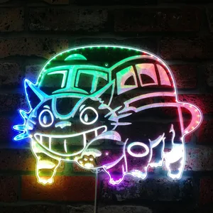 My Neighbor Totoro Cat Bus RGB LED Sign
