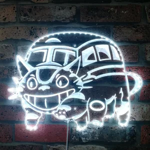 My Neighbor Totoro Cat Bus RGB LED Sign