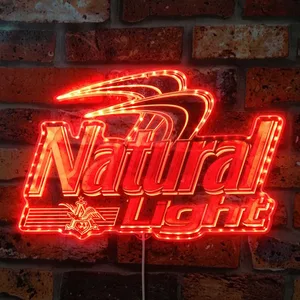 Natural Light Logo RGB LED Sign
