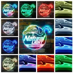 Natural Light Naturdays RGB LED Sign