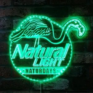 Natural Light Naturdays RGB LED Sign