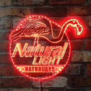 Natural Light Naturdays RGB LED Sign