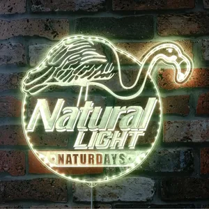 Natural Light Naturdays RGB LED Sign