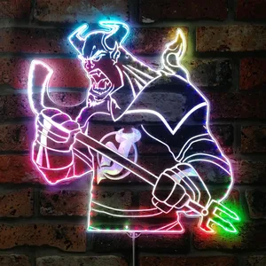 New Jersey Devils Bardown RGB LED Sign