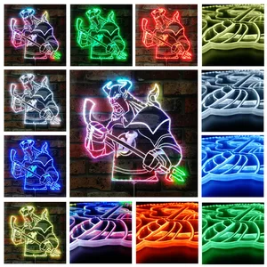New Jersey Devils Bardown RGB LED Sign
