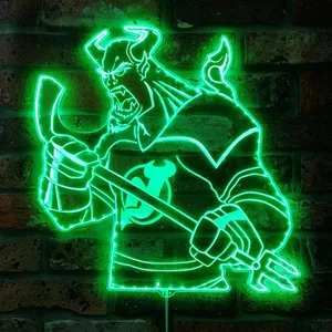 New Jersey Devils Bardown RGB LED Sign