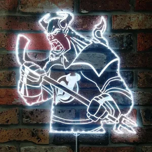 New Jersey Devils Bardown RGB LED Sign