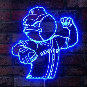 New York Mets Bardown RGB LED Sign