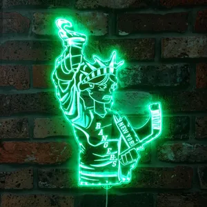 New York Rangers Bardown RGB LED Sign