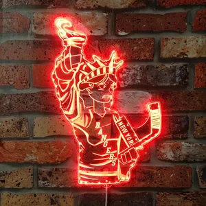 New York Rangers Bardown RGB LED Sign