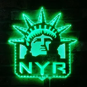 New York Rangers Liberty Logo RGB LED Sign