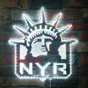 New York Rangers Liberty Logo RGB LED Sign