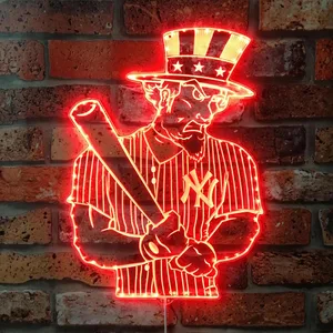 New York Yankees Bardown RGB LED Sign