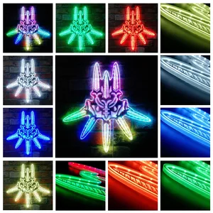 Nier Automata Logo RGB LED Sign